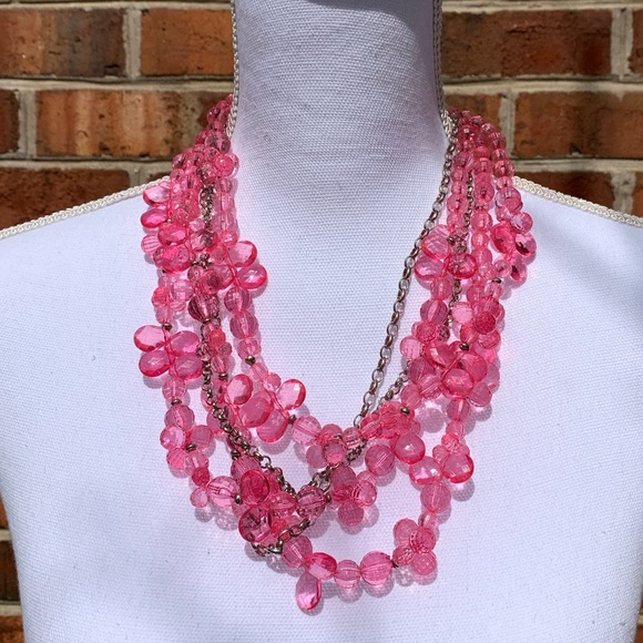 Lane Bryant Jewelry - 〰️Lane Bryant Pink Statement Necklace〰️